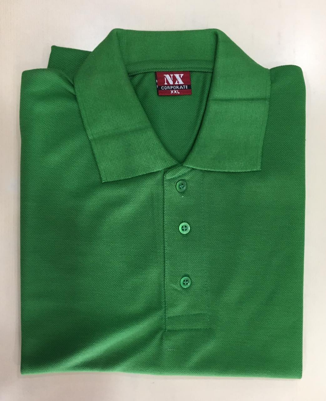 Corporate Polo neck T-Shirt - Green